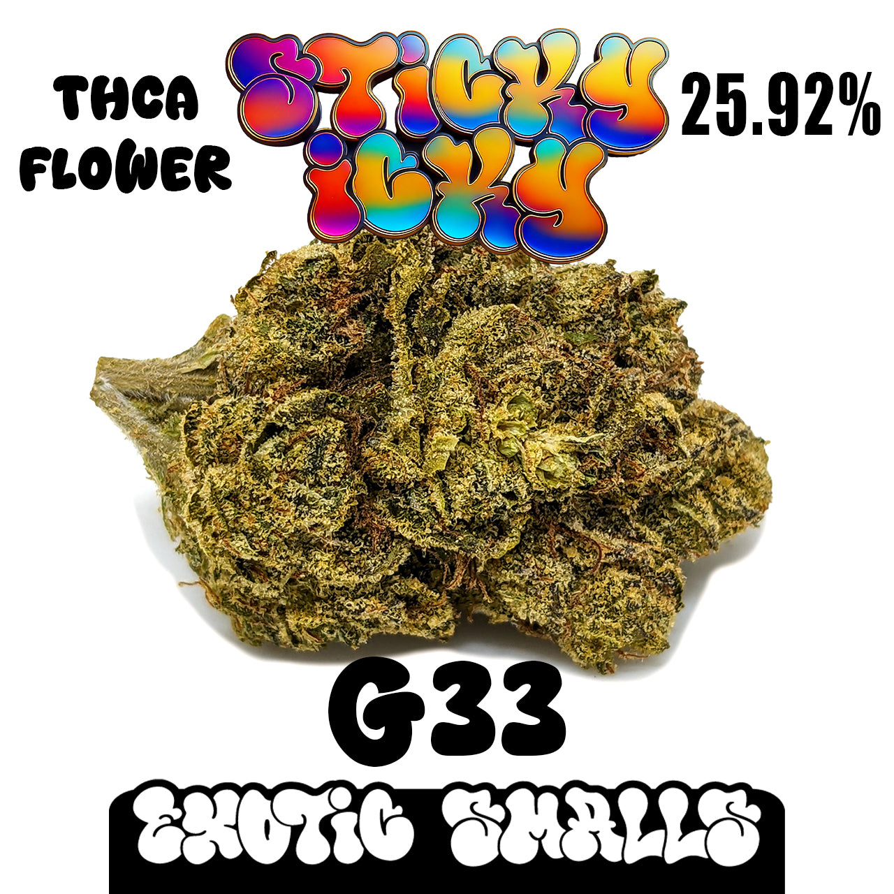 Sticky Icky - THCA Flower 3.5g - All Tiers Sticky Icky - THCA Flower 3.5g - All Tiers